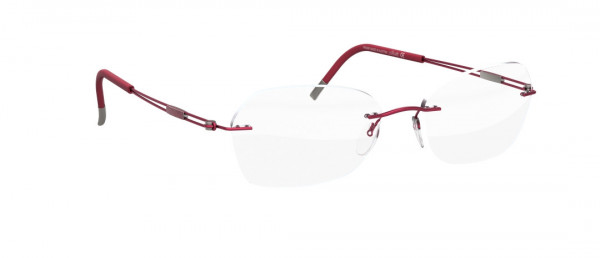 Silhouette TNG 2018 fc Eyeglasses, 3040 Ruby Red