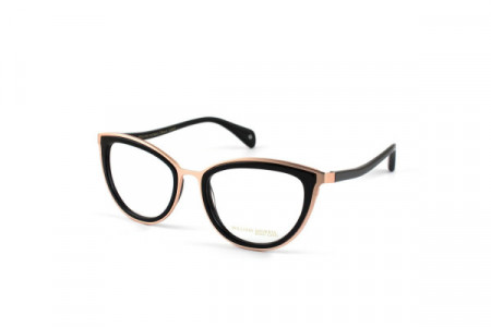 William Morris BL40007 Eyeglasses, BLACK/ROSE GOLD (C3)