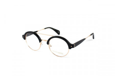 William Morris BL40004 Eyeglasses, BLACK/GOLD (C1)