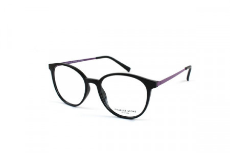 William Morris CSNY30012 Eyeglasses, BLACK/PURPLE (C2)