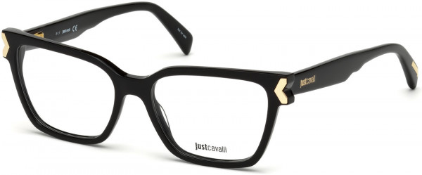 Just Cavalli JC0808 Eyeglasses, 001 - Shiny Black