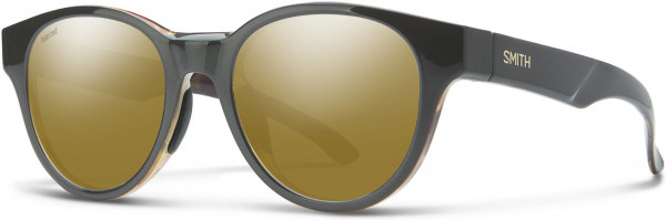 Smith Optics Snare Sunglasses, 0ACI Gray Bksptd