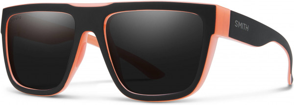 Smith Optics The Comeback Sunglasses, 0SQP Black Fluorescent Pink