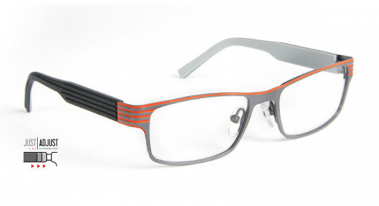 J.F. Rey KJ LEWIS Eyeglasses, Grey - Orange (1060)