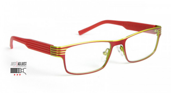 J.F. Rey KJ LEWIS Eyeglasses, Red - Anise (3010)