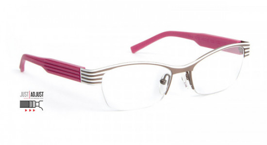 J.F. Rey KJ LENA Eyeglasses, Brown - White - Pink (9010)