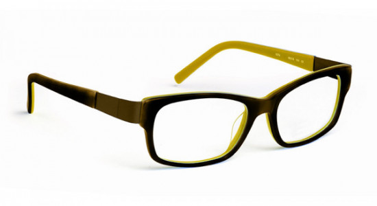 J.F. Rey KJI IOTA Eyeglasses, Brown - Yellow (9050)