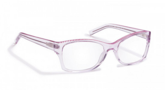 J.F. Rey JF1248  Eyeglasses, Pink crystal / Fushia stripes (8182)