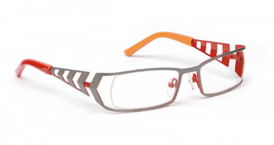 J.F. Rey JKF FURIE Eyeglasses, Grey - Orange (1060)