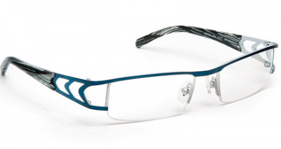 J.F. Rey JKG GRINGO Eyeglasses, Dark Blue - Silver (2010)
