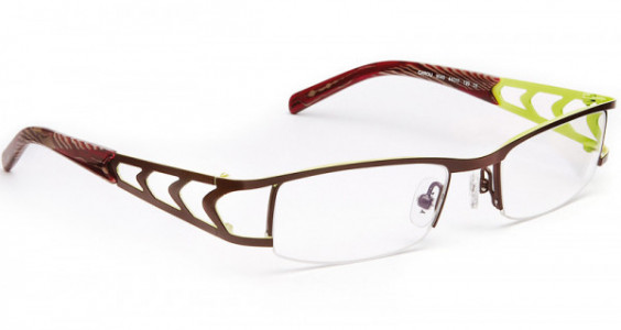 J.F. Rey JKG GAROU Eyeglasses, Dark Brown - Anise (9040)