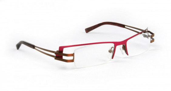 J.F. Rey JKH HERCULE Eyeglasses, Red - Brown (3090)