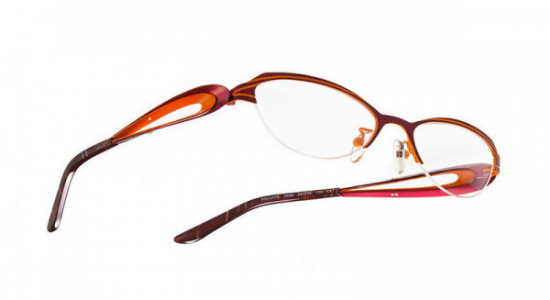 Boz by J.F. Rey PRIVATE Eyeglasses, Red - Orange (3666)