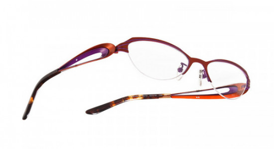 Boz by J.F. Rey PRIVATE Eyeglasses, Orange - Purple (6070)