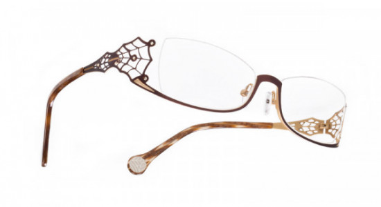 Boz by J.F. Rey SCARA Eyeglasses, Brown - Gilded (9050)