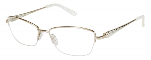 DuraHinge CLEARVISION D 54 Eyeglasses, Gold