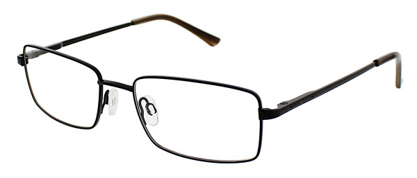 Puriti Titanium CLEARVISION T 5604 Eyeglasses, Black