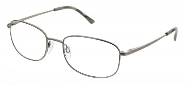 Puriti Titanium CLEARVISION T 5608 Eyeglasses, Silver Matte