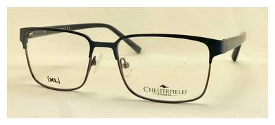 Chesterfield Chesterfield 57XL Eyeglasses, 0KU0(00) Matte Bl Ruthenium
