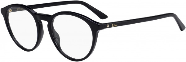 Christian Dior Montaigne 53 Eyeglasses, 0807 Black
