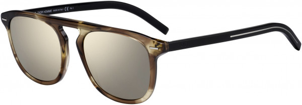 Dior Homme BLACKTIE 249S Sunglasses, 0WR9 Brown Havana