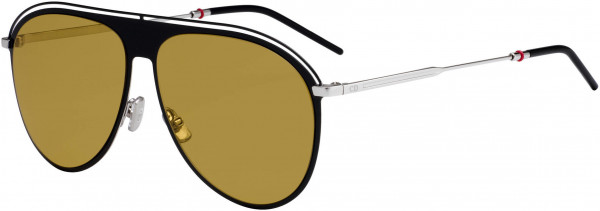 Dior Homme DIOR 0217S Sunglasses, 071C Black Yellow