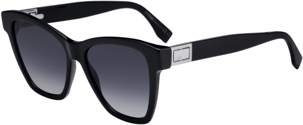 Fendi FF 0289/S Sunglasses, 0807 Black
