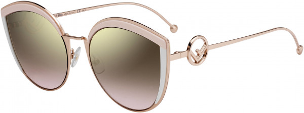 Fendi FF 0290/S Sunglasses, 035J Pink