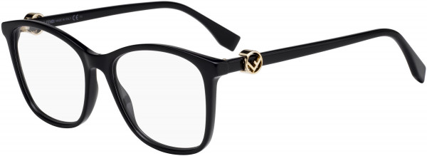 Fendi FF 0300 Eyeglasses, 0807 Black