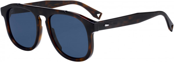 Fendi FF M 0014/S Sunglasses, 0086 Dark Havana
