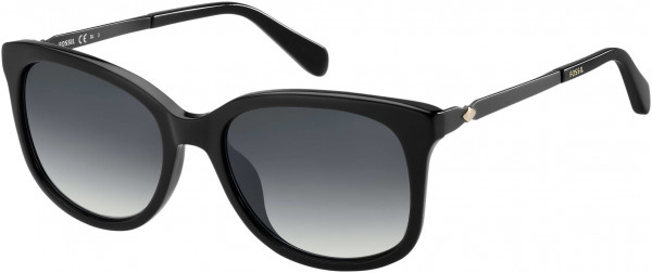 Fossil FOS 2079/S Sunglasses, 0807 Black