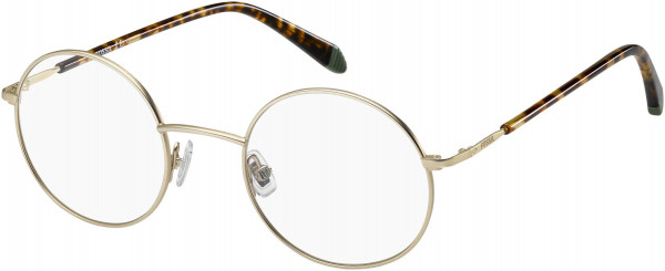 Fossil FOS 7017 Eyeglasses, 0CGS Light Gold Semi Matte