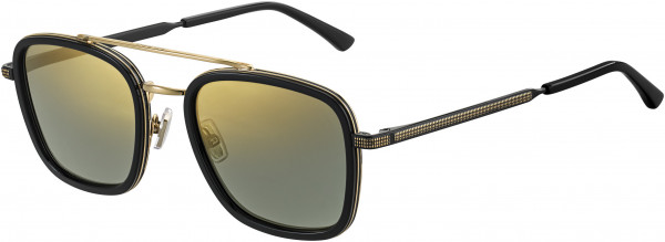 Jimmy Choo John/S Sunglasses, 02M2 Black Gold