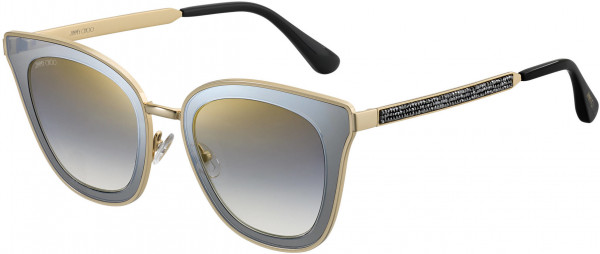 Jimmy Choo Lory/S Sunglasses, 02M2 Black Gold