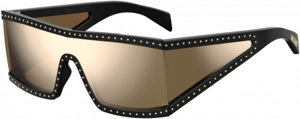 Moschino Moschino 004/S Sunglasses, 02M2 Black Gold