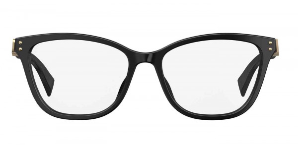 Moschino MOS500 Eyeglasses, 0807 BLACK