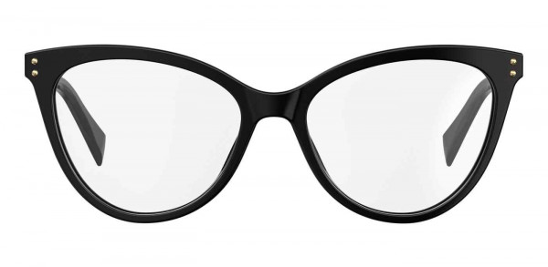 Moschino MOS503 Eyeglasses, 0807 BLACK