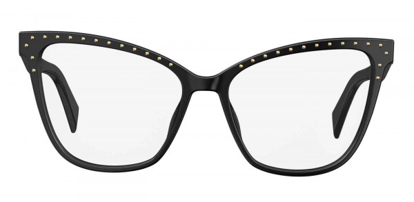 Moschino MOS505 Eyeglasses, 0807 BLACK