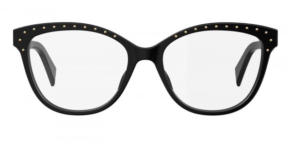 Moschino MOS506 Eyeglasses, 0807 BLACK