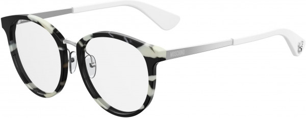 Moschino Moschino 507 Eyeglasses, 0WR7 Black Havana