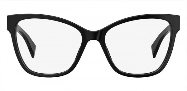 Moschino MOS510 Eyeglasses, 0807 BLACK
