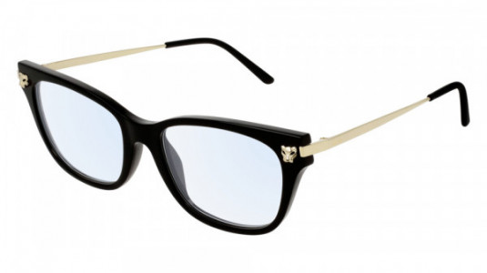 Cartier CT0027O Eyeglasses, 009 - BLACK