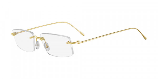 Cartier CT0070O Eyeglasses, 001 - GOLD
