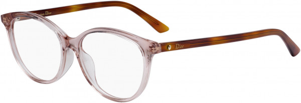 Christian Dior MONTAIGNE 54F Eyeglasses, 0HT8 Pink Havana