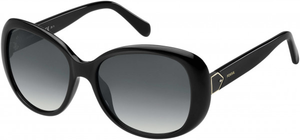 Fossil FOS 3080/S Sunglasses, 0807 Black