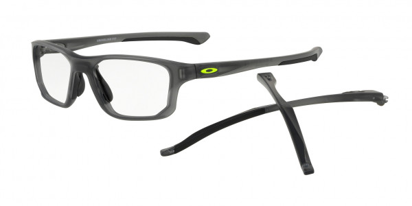 Oakley OX8136 CROSSLINK FIT Eyeglasses, 813602 SATIN GREY SMOKE (GREY)