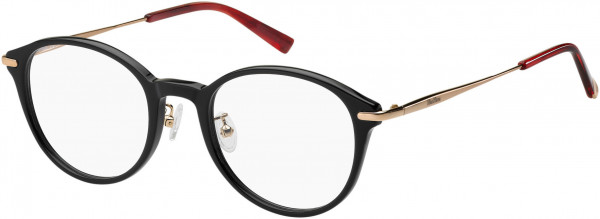 Max Mara MM 1343/F Eyeglasses, 0807 Black