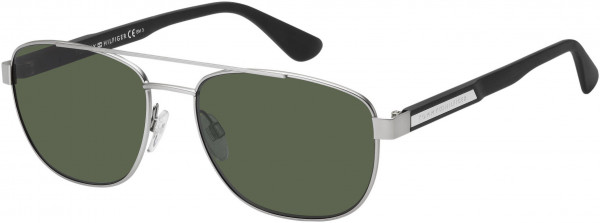 Tommy Hilfiger TH 1544/S Sunglasses, 0VGV Silver Green