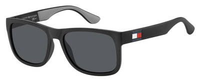 Tommy Hilfiger TH 1556/S Sunglasses, 0D51 BLACK BLUE