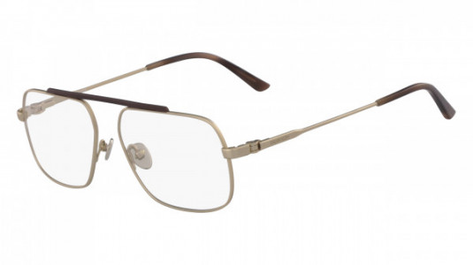 Calvin Klein CK18106 Eyeglasses, (717) GOLD/BROWN